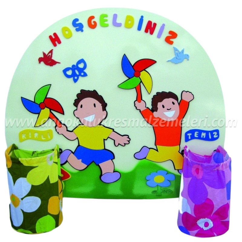 Galoşluk Çocuk Figürlü 