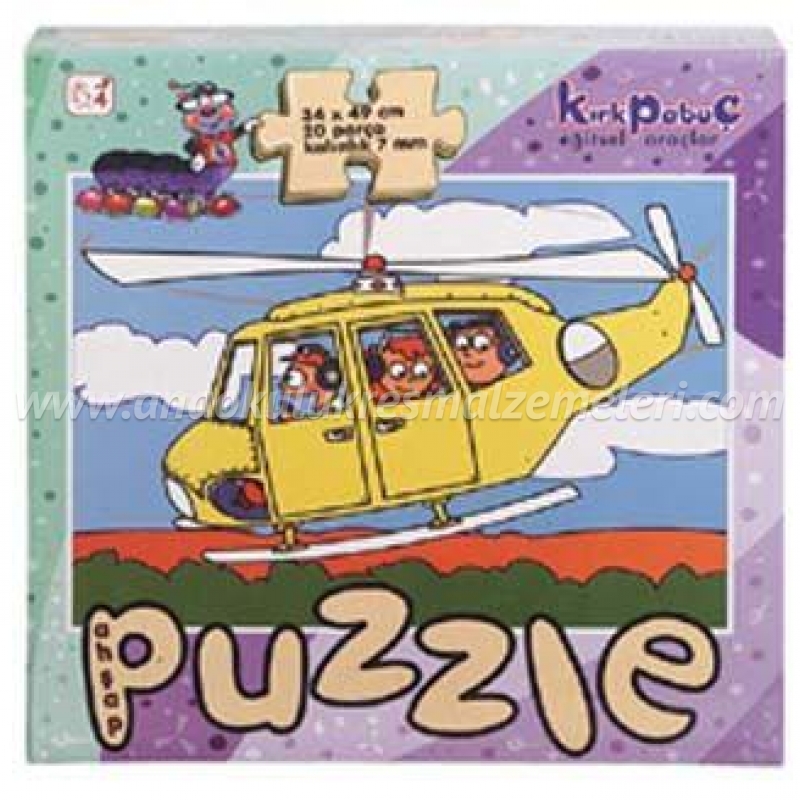 Taşıtlar Puzzle (Helikopter)