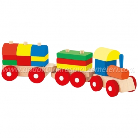 Blok Tren (Ahşap)