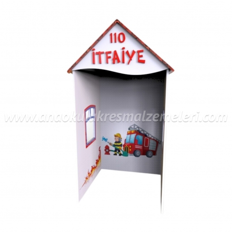İtfaiye Merkezi Ahşap 