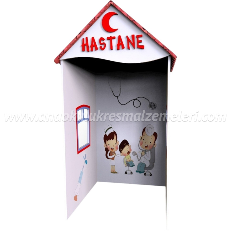 Hastane Merkezi Ahşap 