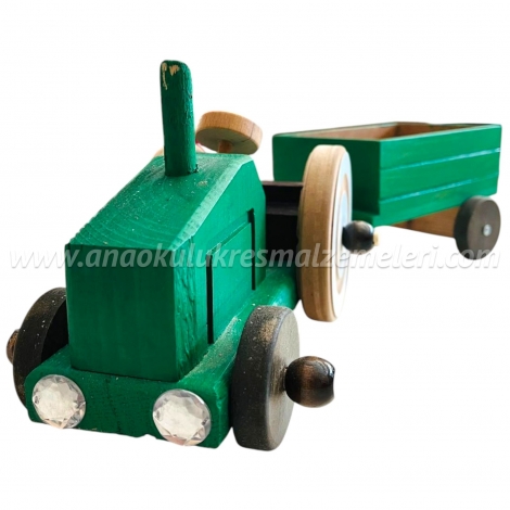 AHŞAP TRAKTÖR